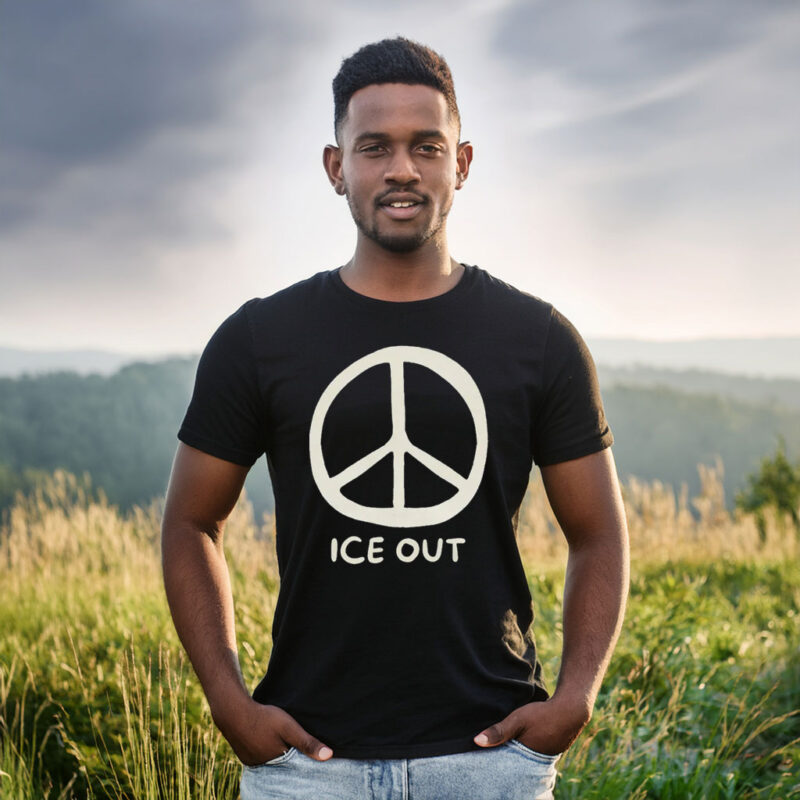 Ice Out Peace Symbol T-Shirt