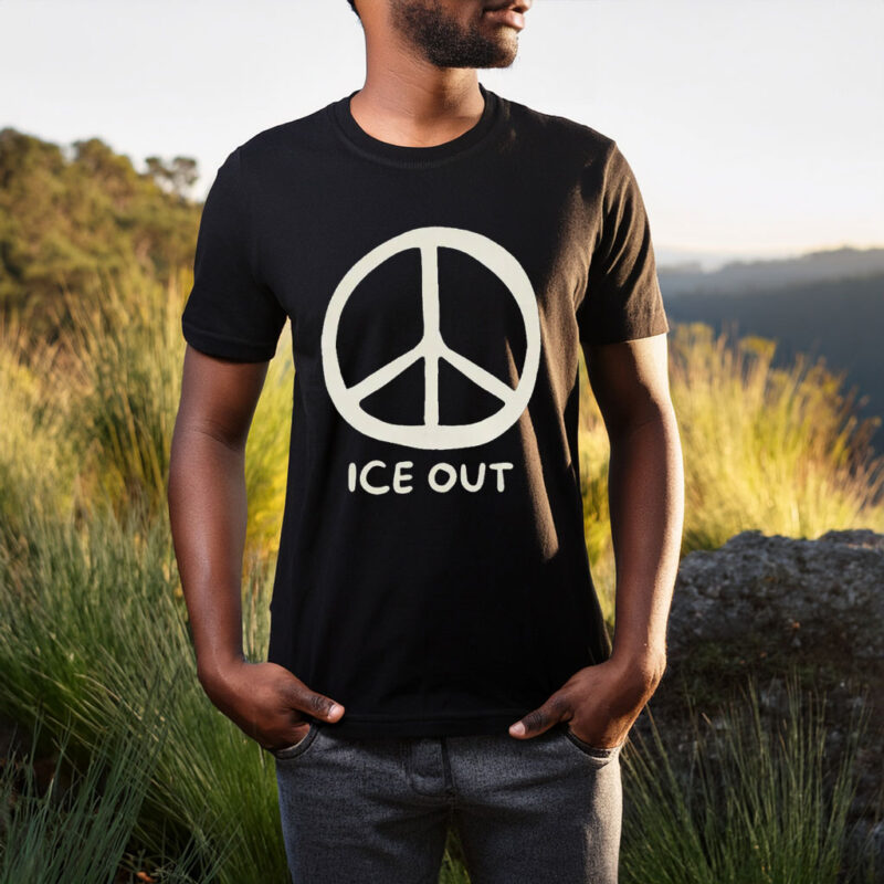 Ice Out Peace Symbol T-Shirt