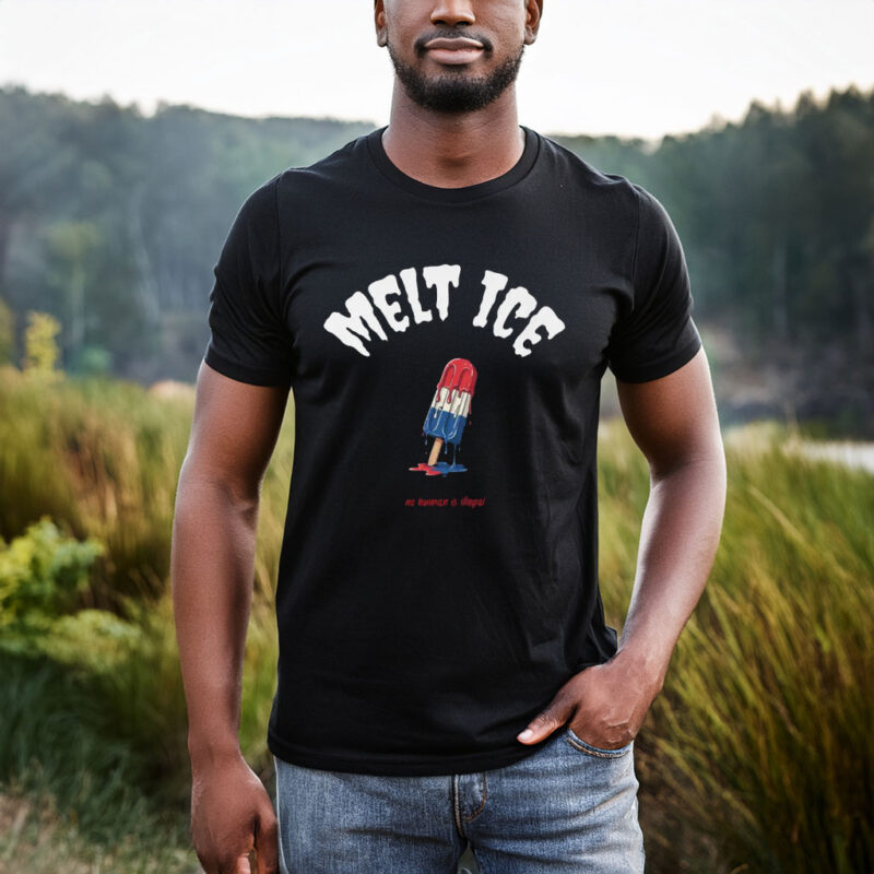 No Human Is Illegal – Melt ICE Shirt
